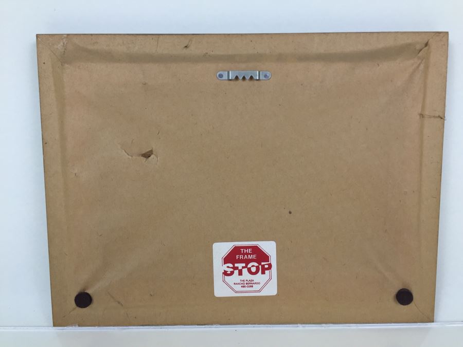 Original Oil Painting Of Landscape Signed Lower Right By Mazeilie [Photo 13]