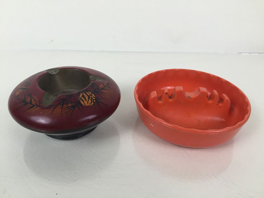 Pair Of Vintage Ashtrays [Photo 1]
