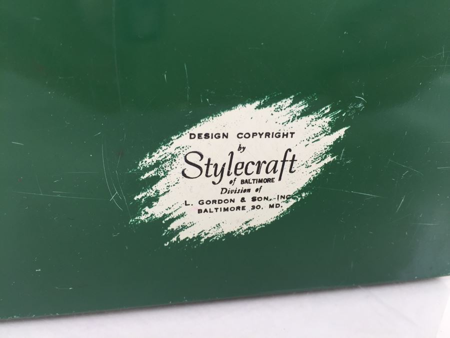 Vintage Christmas Card List Box With Checklist Forms Inside [Photo 10]