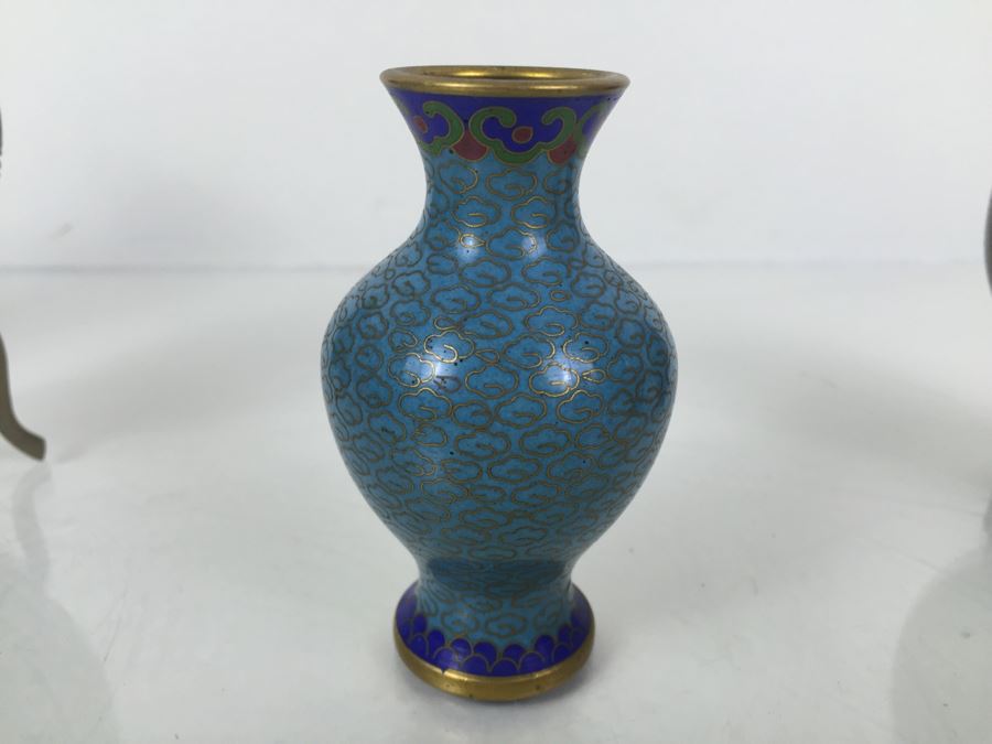 Cloisonne Vase, Egg And Dish Collection [Photo 15]