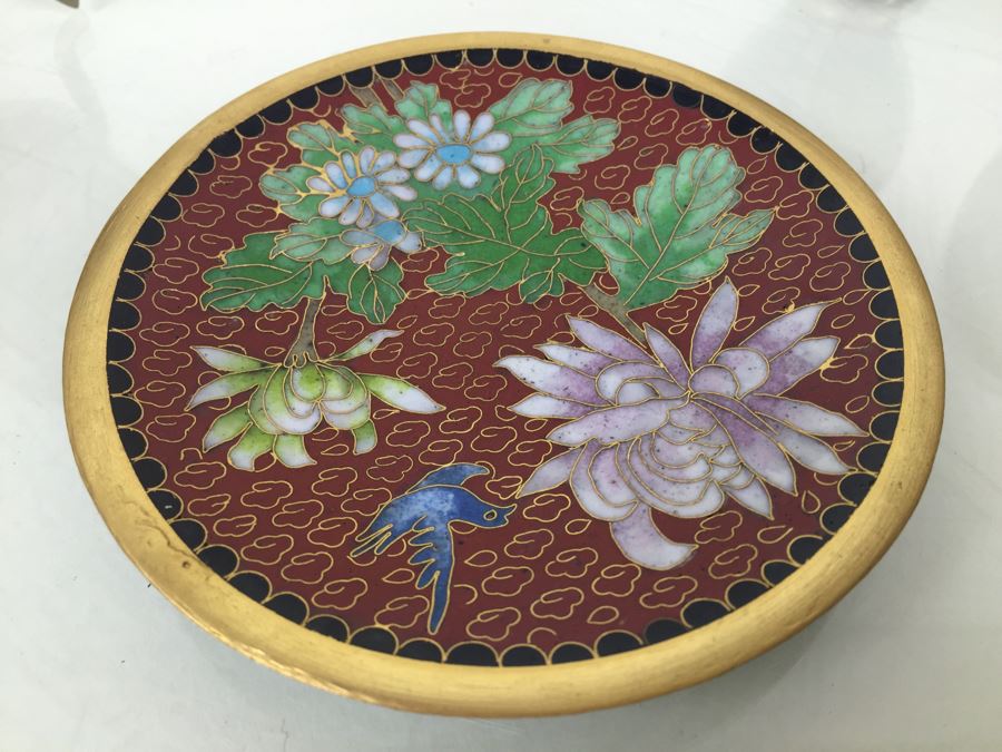 Cloisonne Vase, Egg And Dish Collection [Photo 9]