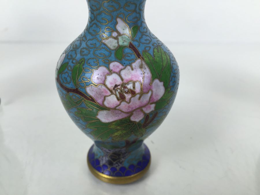 Cloisonne Vase, Egg And Dish Collection [Photo 14]