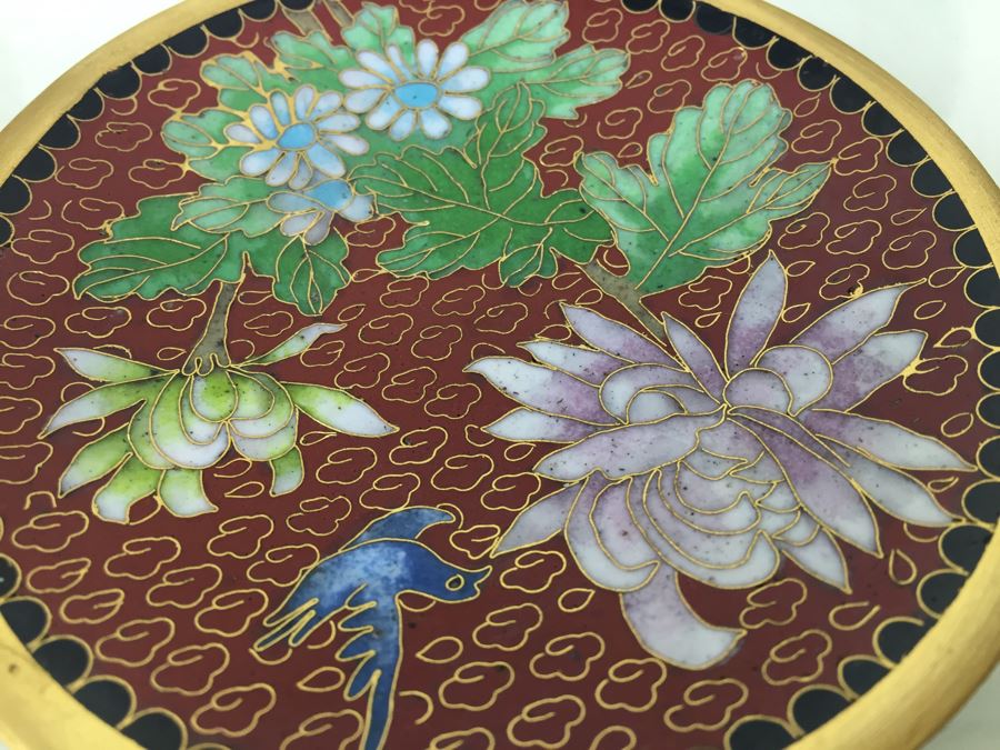 Cloisonne Vase, Egg And Dish Collection [Photo 10]