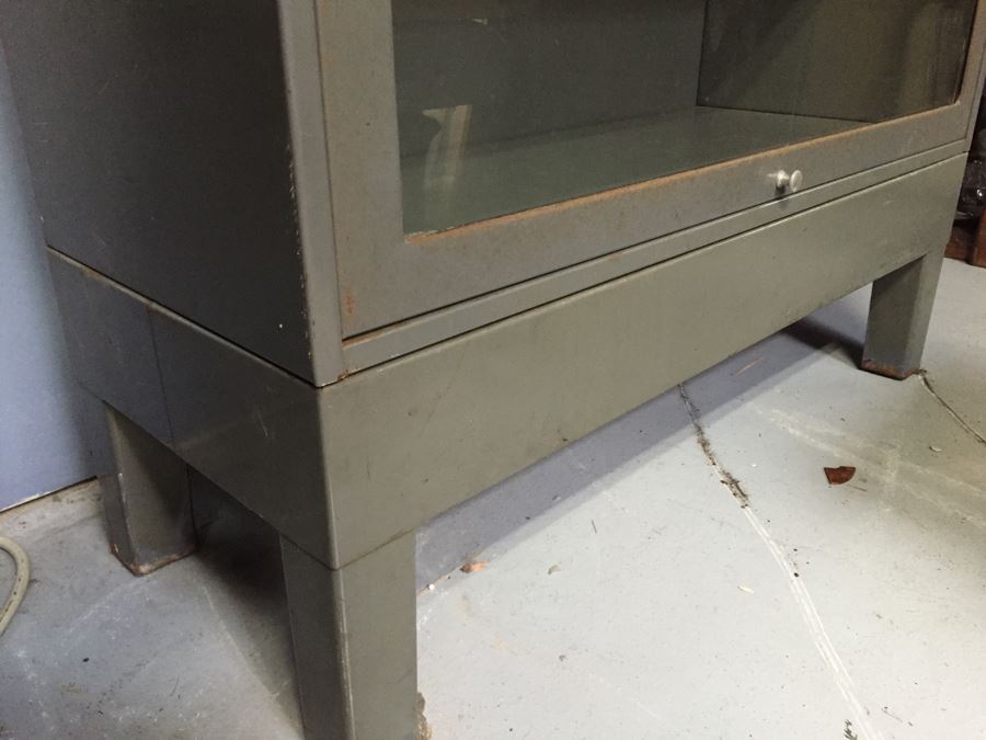 Industrial Metal Stacking Lawyers Bookcase [Photo 6]