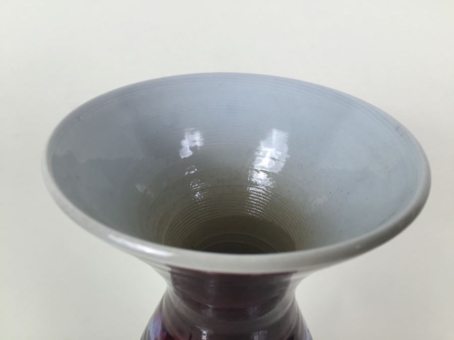 Tall Decorator Mid-Century Style Vase [Photo 7]