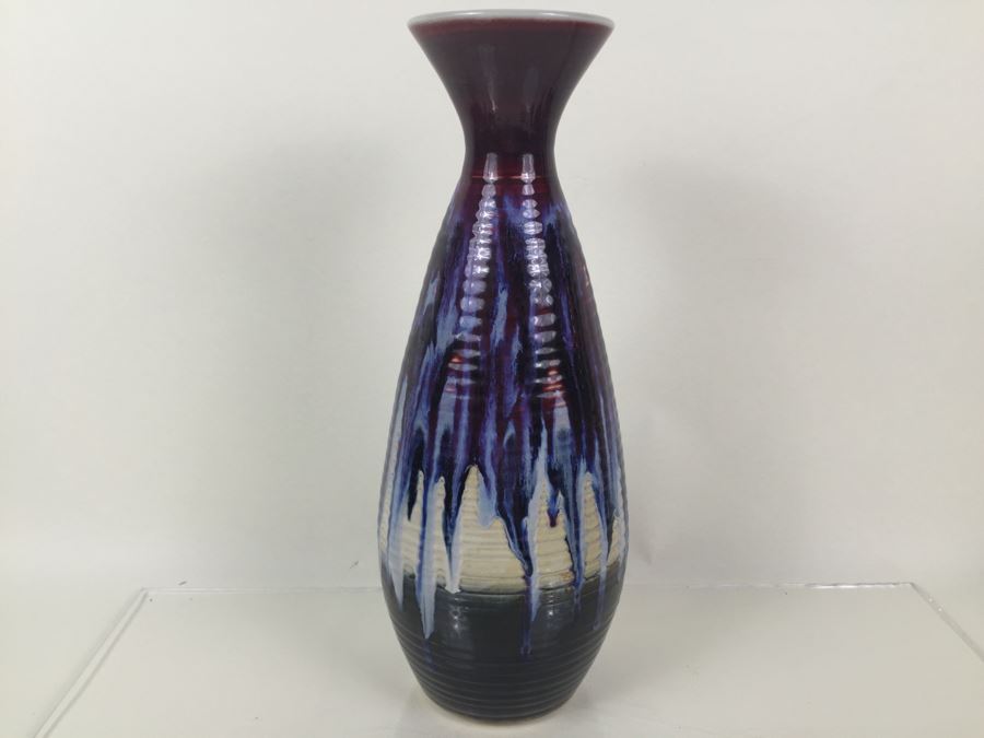 Tall Decorator Mid-Century Style Vase [Photo 1]