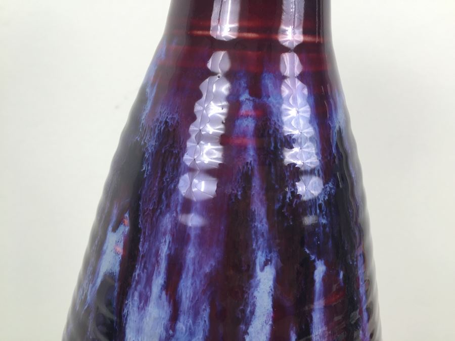 Tall Decorator Mid-Century Style Vase [Photo 8]