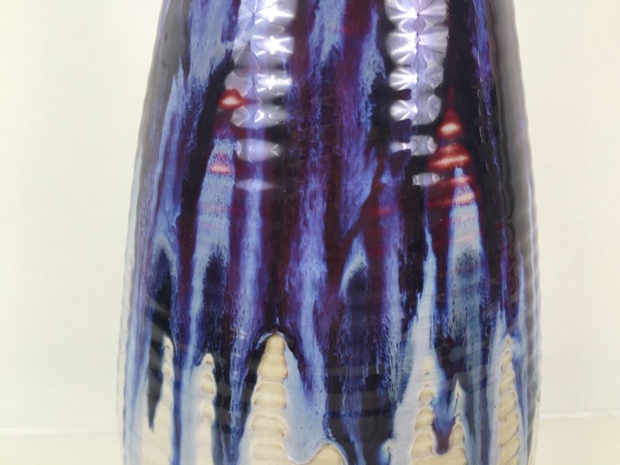 Tall Decorator Mid-Century Style Vase [Photo 2]