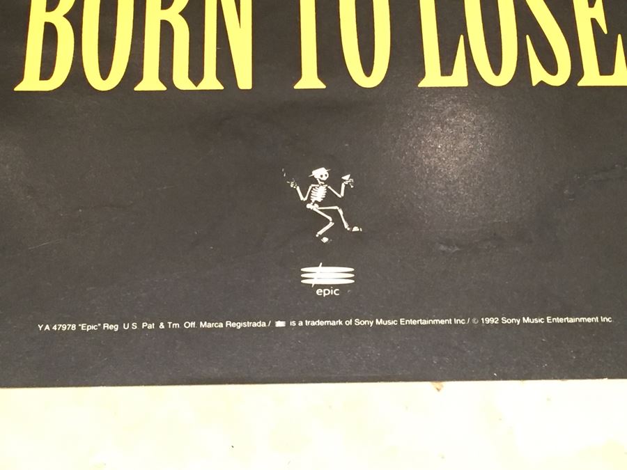Record Store Promo Poster Social Distortion Somewhere Between Heaven And Hell 1993 Epic Records Double Sided [Photo 5]