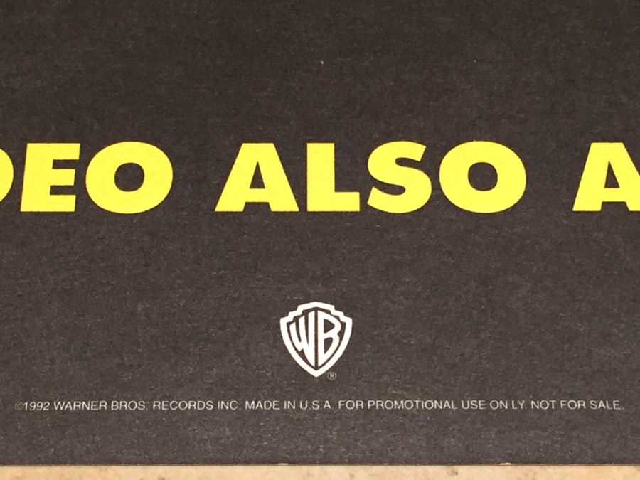 Record Store Promo Poster Sex Pistols The Great Rock 'N' Roll Swindle 1992 Warner Bros Records Double Sided [Photo 11]