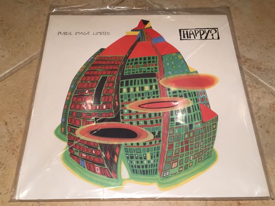 Public Image Limited ‎- Happy? - Virgin ‎- 1-90642 Vinyl Record