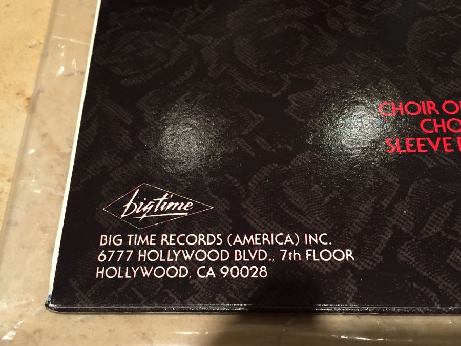 Love And Rockets ‎- Express - Big Time ‎- 6011-1-B Vinyl Record [Photo 5]