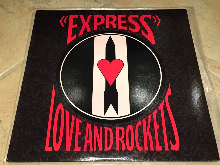 Love And Rockets ‎- Express - Big Time ‎- 6011-1-B Vinyl Record [Photo 1]