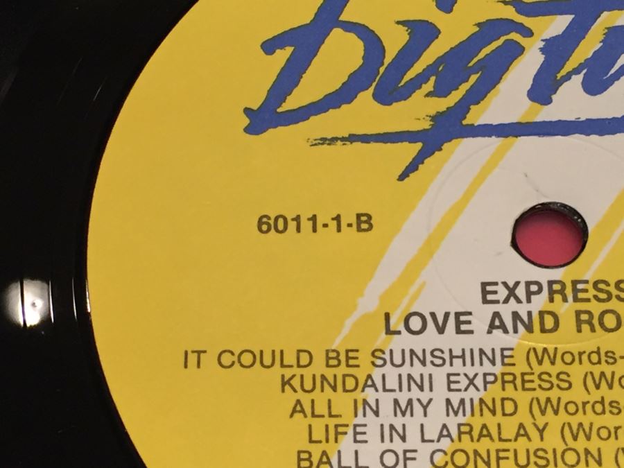 Love And Rockets ‎- Express - Big Time ‎- 6011-1-B Vinyl Record [Photo 7]