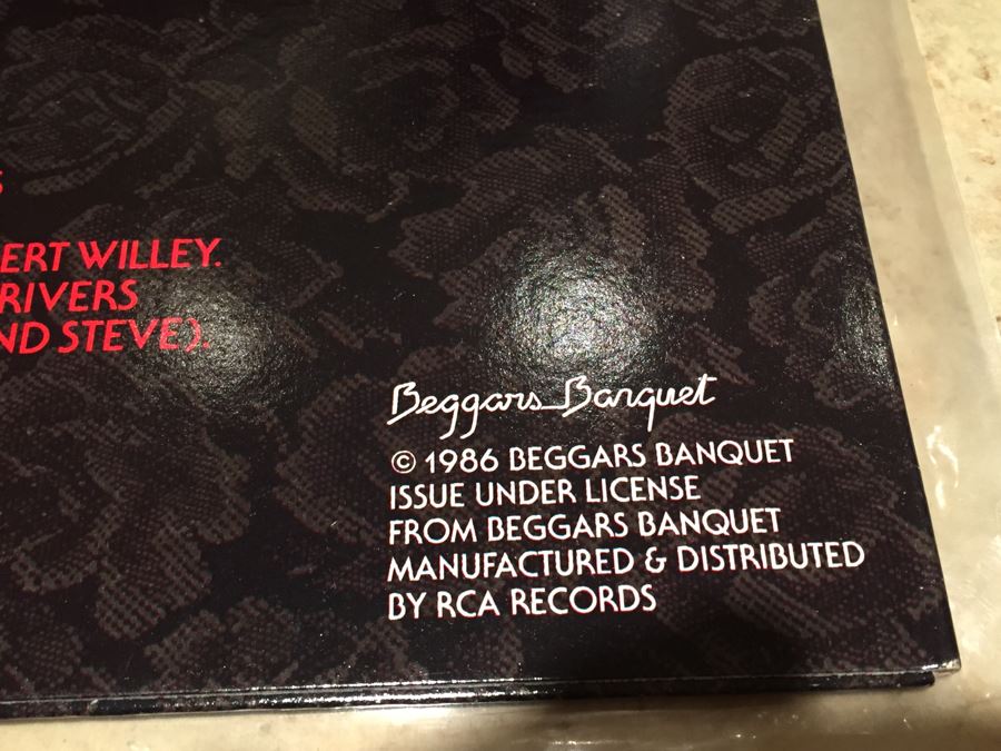 Love And Rockets ‎- Express - Big Time ‎- 6011-1-B Vinyl Record [Photo 4]