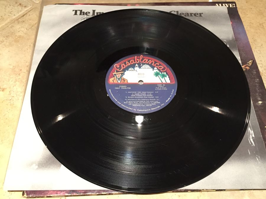 Kiss ‎- Alive! - Casablanca ‎- NBLP 7020-798 Vinyl Record [Photo 5]