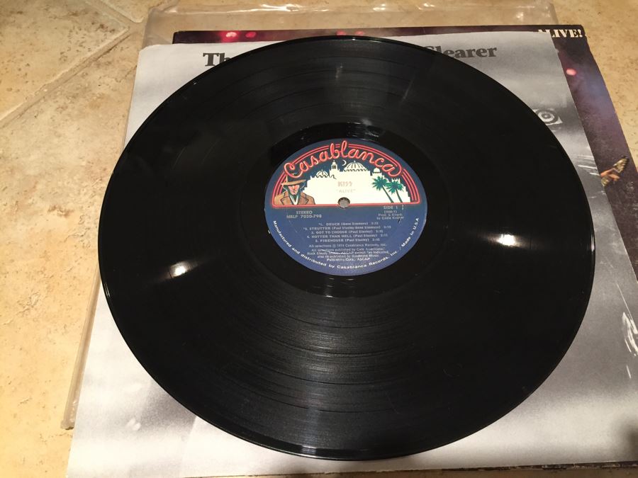 Kiss ‎- Alive! - Casablanca ‎- NBLP 7020-798 Vinyl Record [Photo 10]