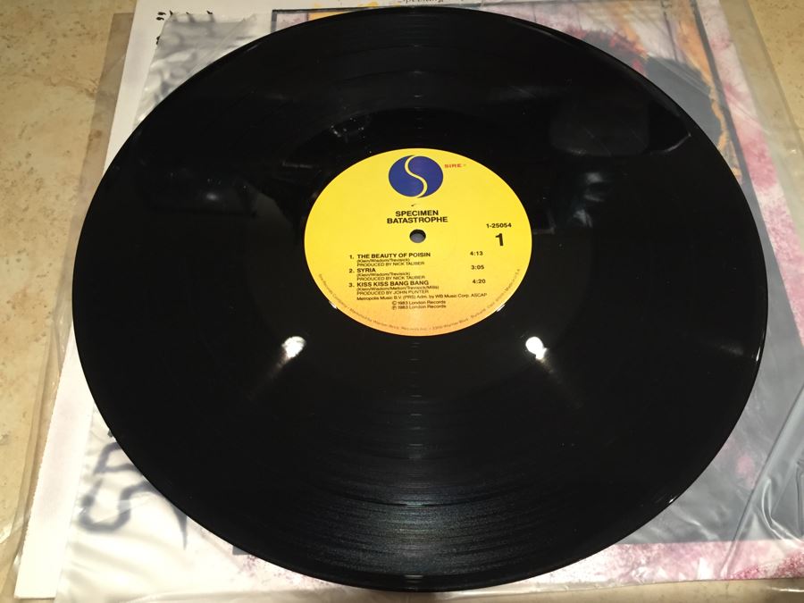 Specimen ‎- Batastrophe - Sire ‎- 1-25054 Vinyl Record [Photo 5]