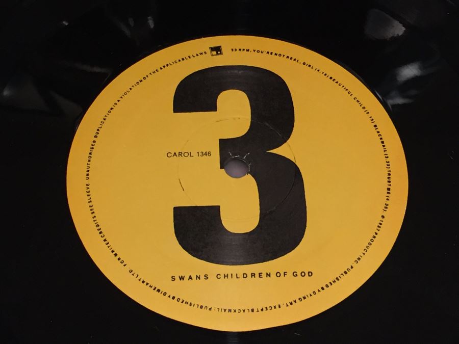 Swans ‎- Children Of God - Caroline Records ‎- CAROL 1346 2 x Vinyl Record [Photo 14]