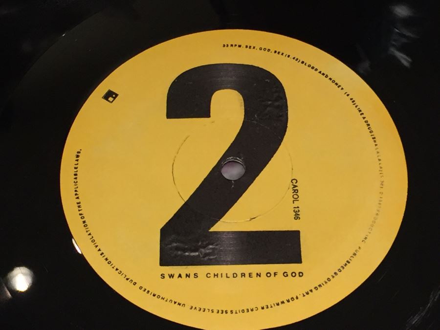 Swans ‎- Children Of God - Caroline Records ‎- CAROL 1346 2 x Vinyl Record [Photo 12]