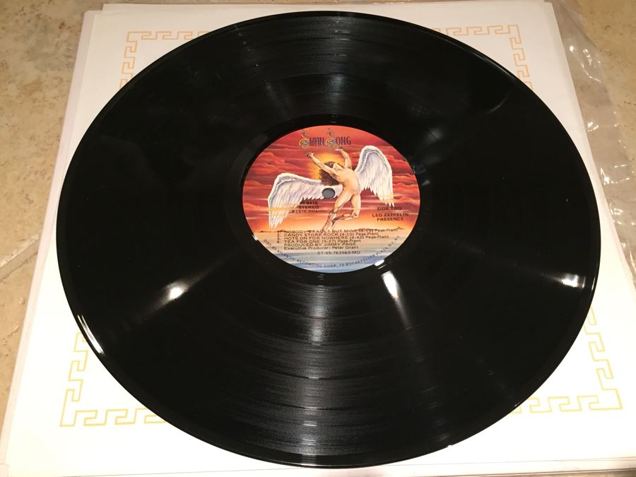 Led Zeppelin ‎- Presence - Swan Song ‎- SS 8416 Vinyl Record [Photo 12]