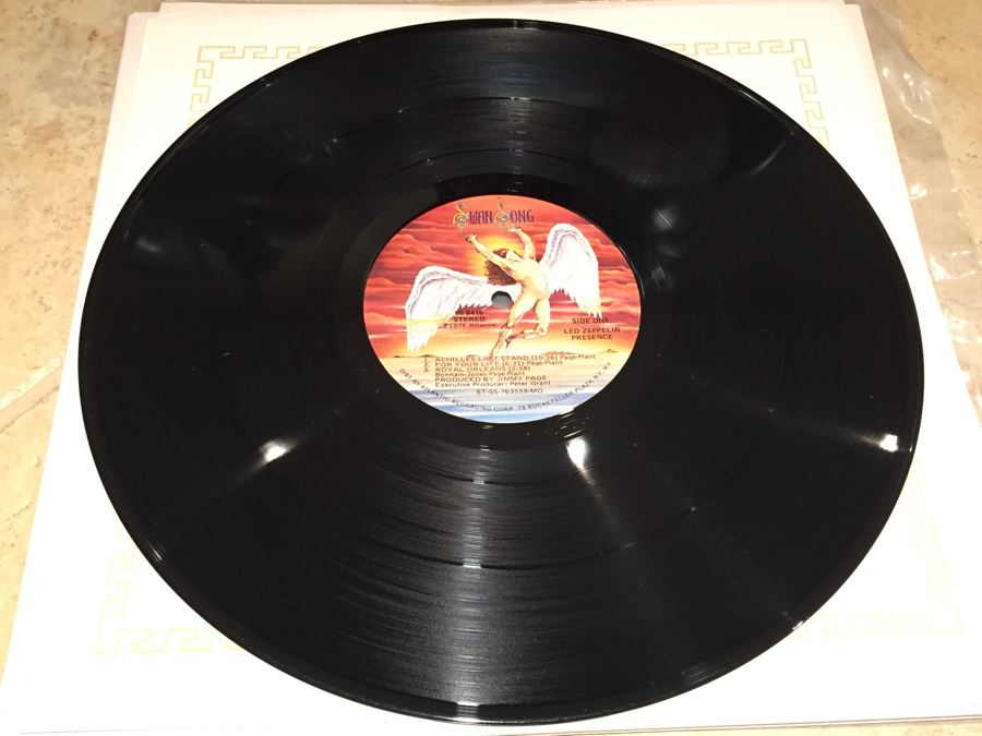 Led Zeppelin ‎- Presence - Swan Song ‎- SS 8416 Vinyl Record [Photo 3]