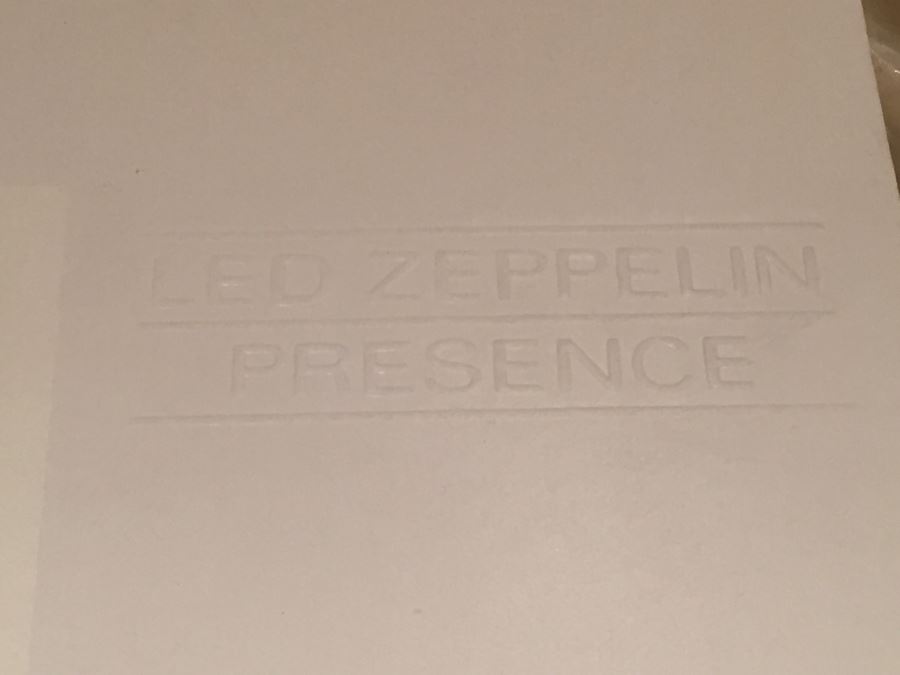 Led Zeppelin ‎- Presence - Swan Song ‎- SS 8416 Vinyl Record [Photo 4]