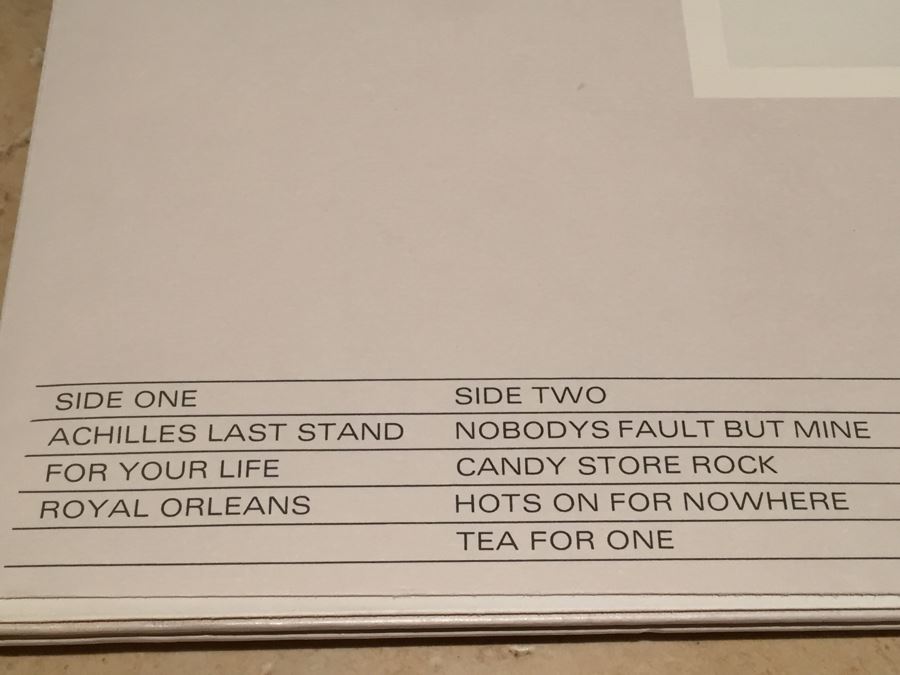 Led Zeppelin ‎- Presence - Swan Song ‎- SS 8416 Vinyl Record [Photo 9]