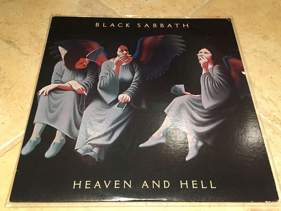 Black Sabbath ‎- Heaven And Hell - Warner Bros. Records ‎- BSK 3372 Vinyl Record [Photo 1]