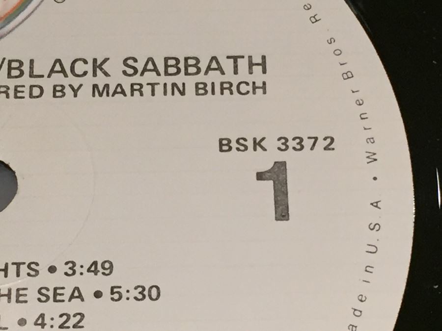Black Sabbath ‎- Heaven And Hell - Warner Bros. Records ‎- BSK 3372 Vinyl Record [Photo 5]