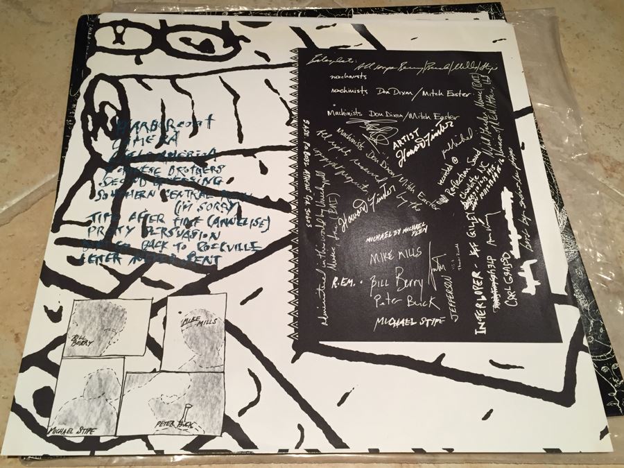 R.E.M. ‎- Reckoning - I.R.S. Records ‎- SP 70044 Vinyl Record [Photo 4]