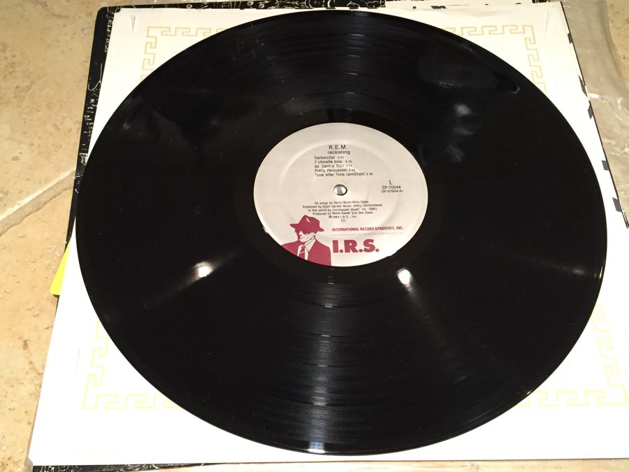 R.E.M. ‎- Reckoning - I.R.S. Records ‎- SP 70044 Vinyl Record [Photo 3]