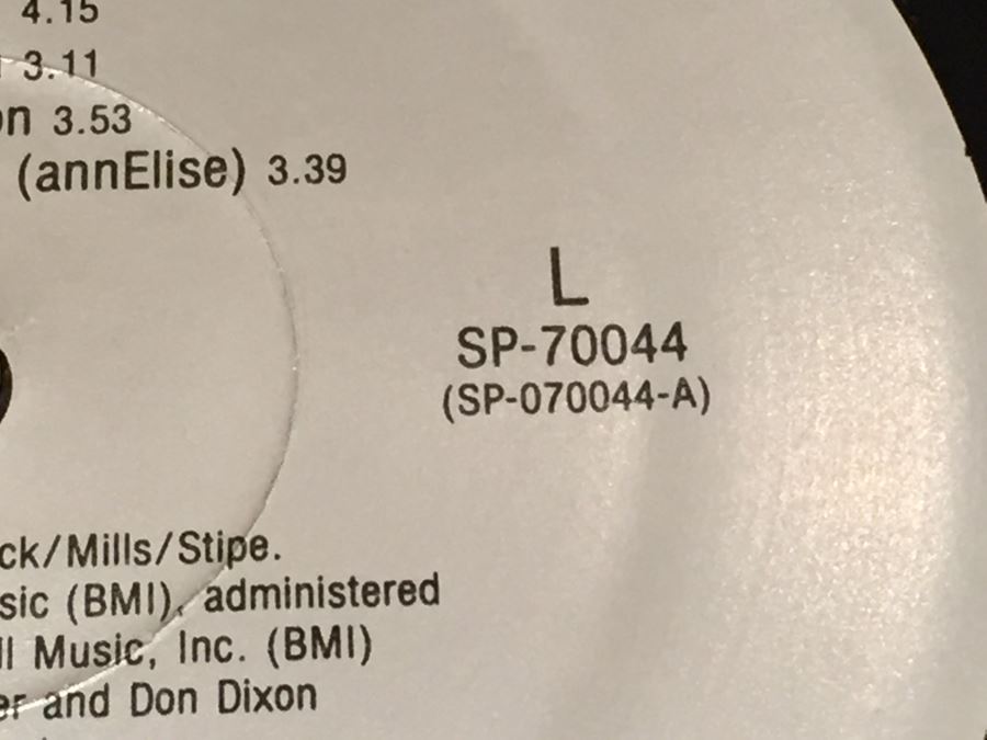 R.E.M. ‎- Reckoning - I.R.S. Records ‎- SP 70044 Vinyl Record [Photo 7]