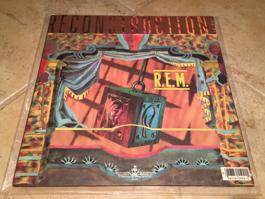 R.E.M. ‎- Fables Of The Reconstruction / Reconstruction Of The Fables - I.R.S. Records ‎- IRS-5592 Vinyl Record [Photo 2]