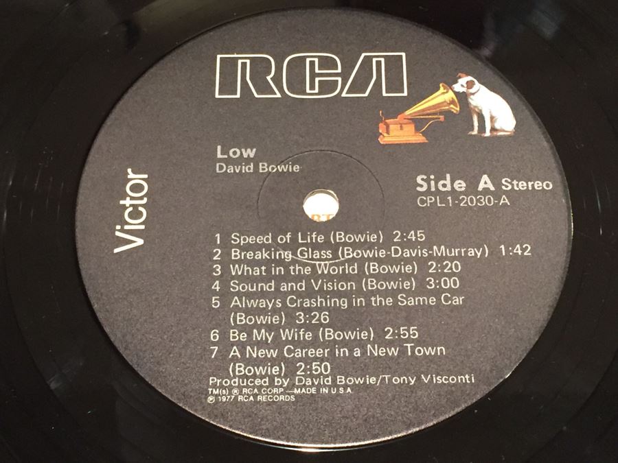 David Bowie ‎- Low - RCA Victor ‎- CPL1-2030 Vinyl Record [Photo 8]
