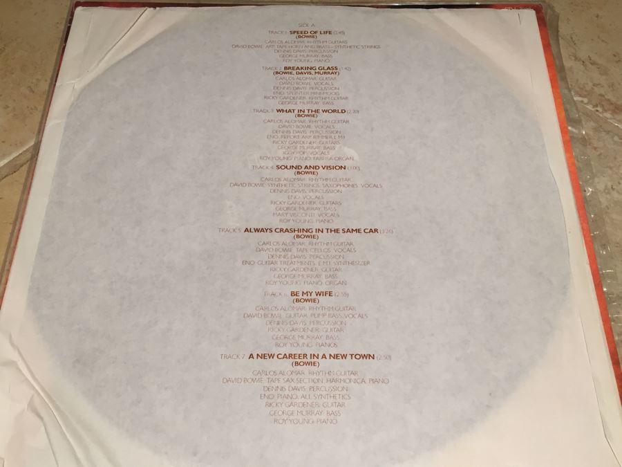 David Bowie ‎- Low - RCA Victor ‎- CPL1-2030 Vinyl Record [Photo 6]