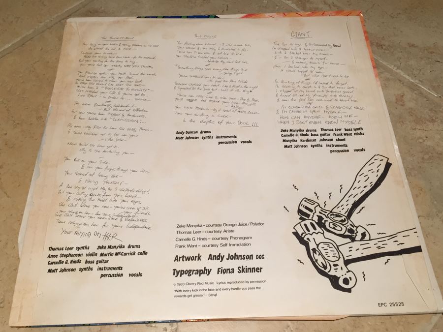 The The ‎- Soul Mining - Epic ‎- EPC 25525 Vinyl Record [Photo 8]