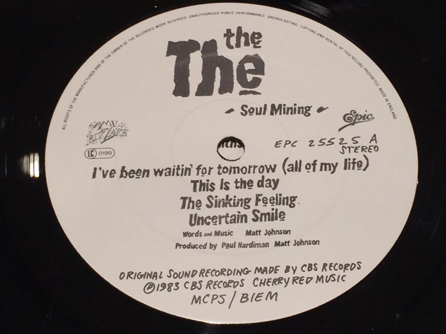 The The ‎- Soul Mining - Epic ‎- EPC 25525 Vinyl Record [Photo 9]