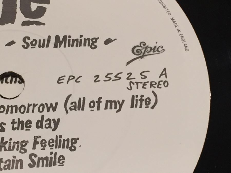 The The ‎- Soul Mining - Epic ‎- EPC 25525 Vinyl Record [Photo 10]