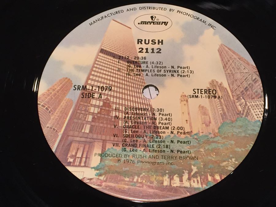 Rush ‎- 2112 - Mercury ‎- SRM-1-1079 Vinyl Record [Photo 7]