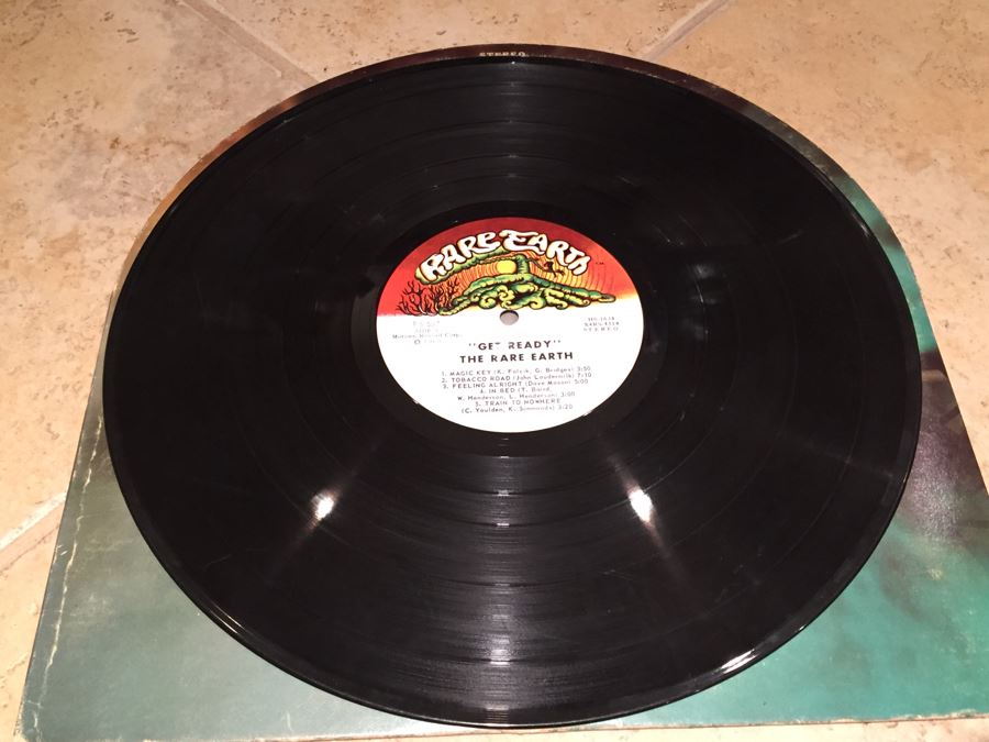 Rare Earth ‎- Get Ready - Rare Earth ‎- RS 507 - Vinyl Record Die Cut Album Cover [Photo 3]