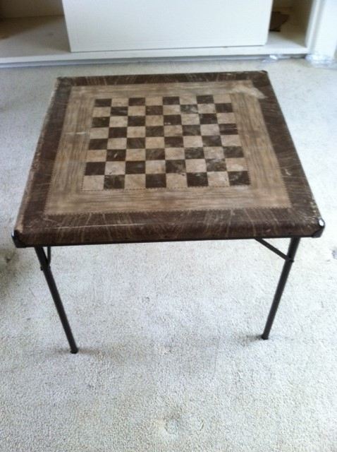 Vintage Folding Card Table - Samson [Photo 1]