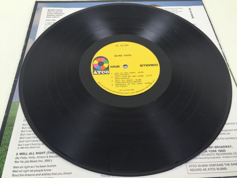 Blind Faith - Blind Faith - ATCO Records ‎- SD 33-304 [Photo 4]