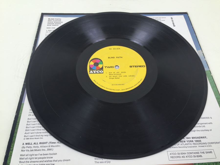 Blind Faith - Blind Faith - ATCO Records ‎- SD 33-304 [Photo 7]