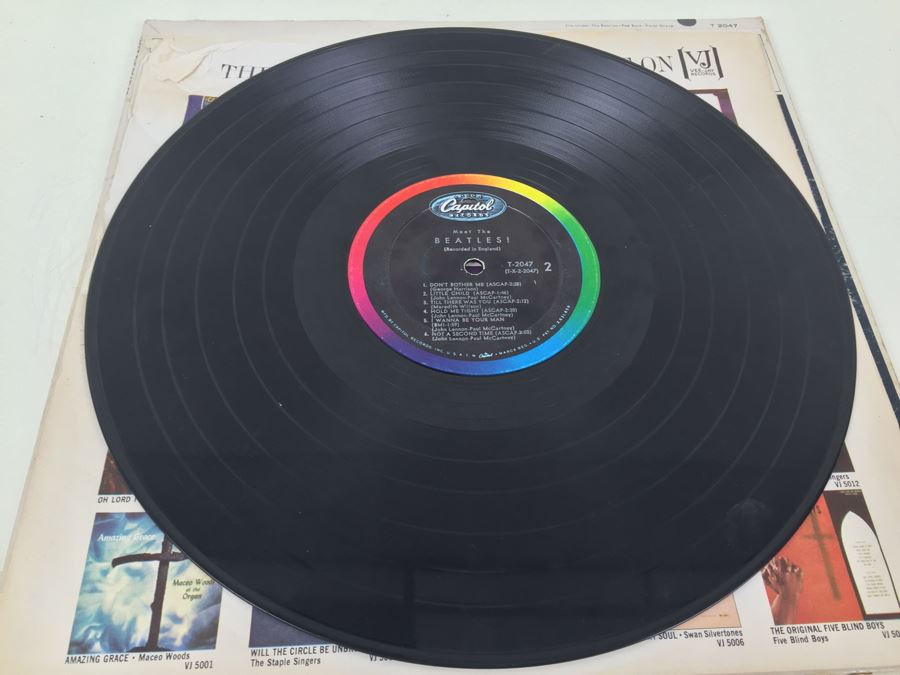 The Beatles ‎- Meet The Beatles! - Capitol Records ‎- T-2047 [Photo 5]