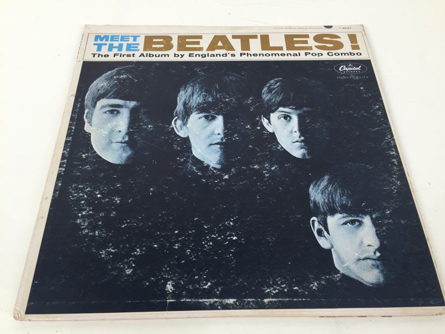 The Beatles ‎- Meet The Beatles! - Capitol Records ‎- T-2047