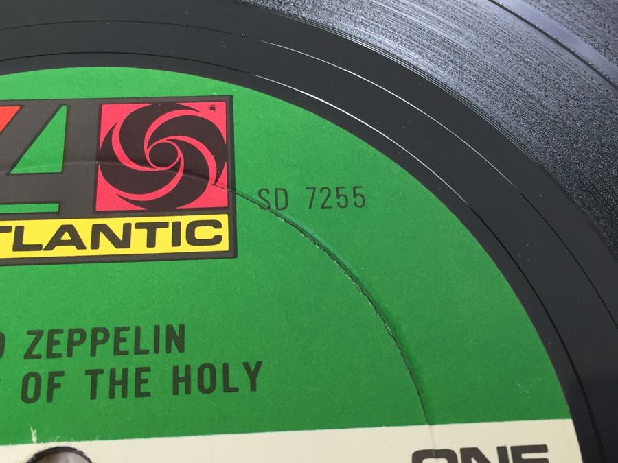 Led Zeppelin ‎- Houses Of The Holy - Atlantic ‎- SD 7255 [Photo 9]