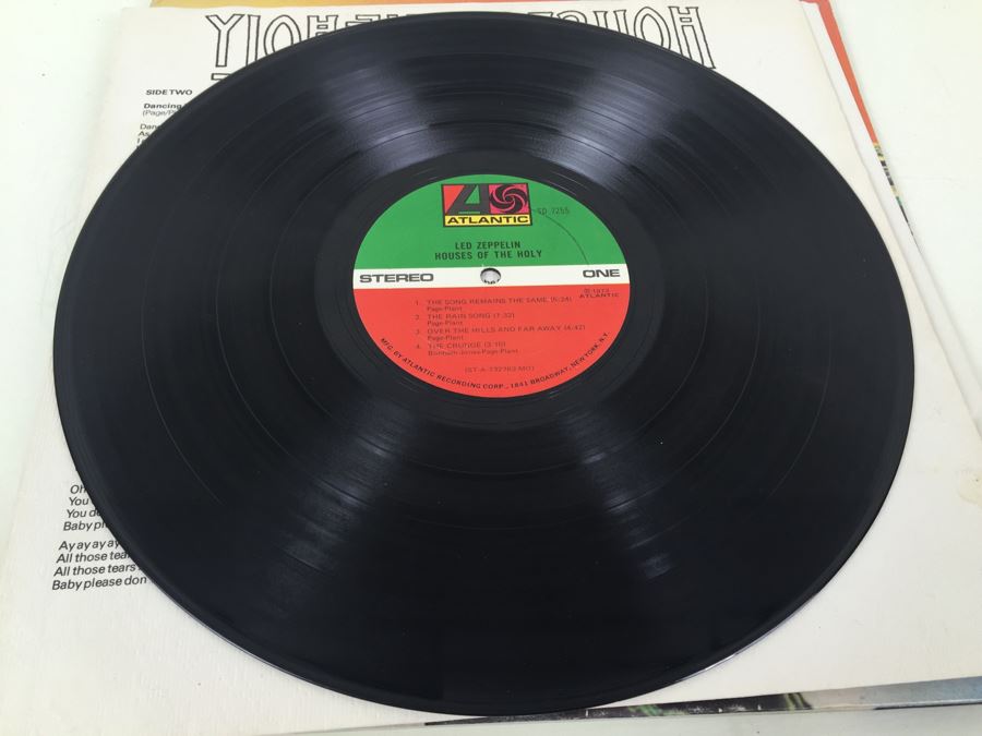 Led Zeppelin ‎- Houses Of The Holy - Atlantic ‎- SD 7255 [Photo 8]