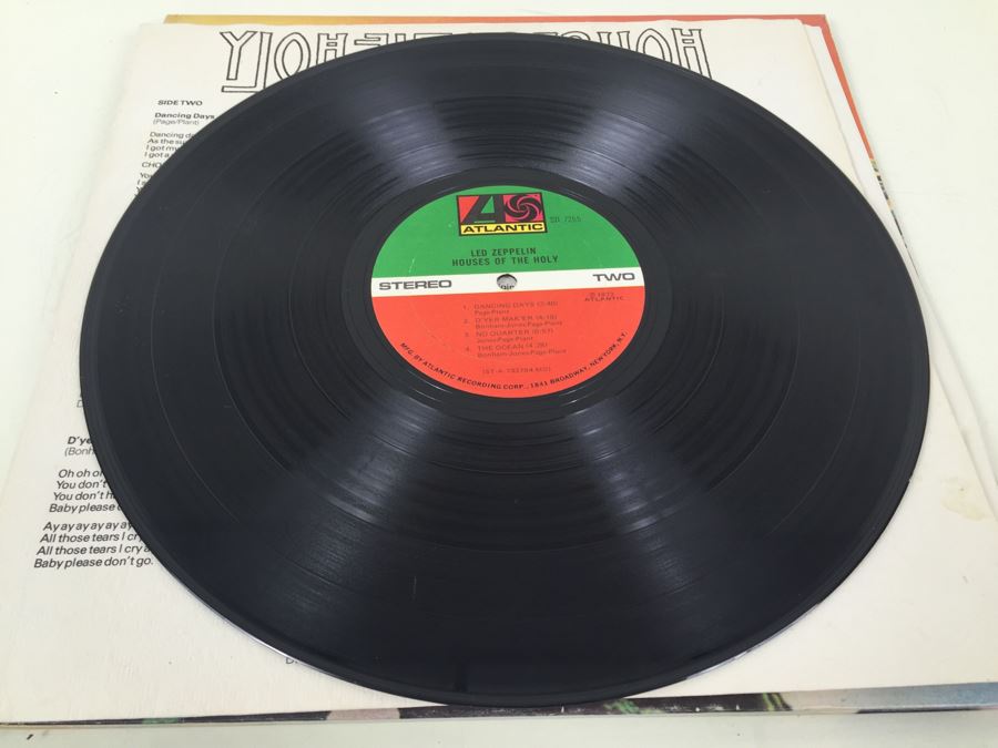 Led Zeppelin ‎- Houses Of The Holy - Atlantic ‎- SD 7255 [Photo 10]