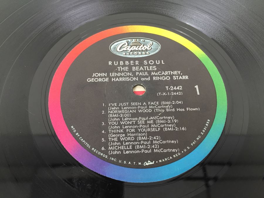 The Beatles ‎- Rubber Soul - Capitol Records ‎- T 2442 [Photo 4]